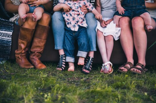 child rearing is one of those activities for which we just get thrown in the deep end!